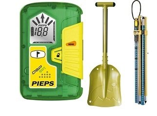 ARVA PIEPS DSP SPORT+PALA PIEPS TOUR+SONDA PIEPS PROBE ALU 260