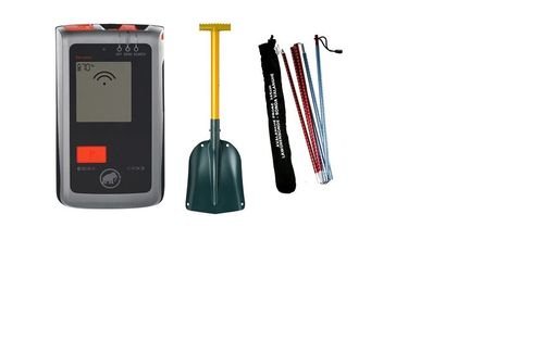 ARVA MAMMUT BARRYVOX EUROPE + PALA BLACK DIAMOND LYNX + SONDA RND AVALANCHE PROBE 265